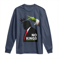 Funny Christmas No Kings in America Long Sleeve Shirt - Wonder Print Shop