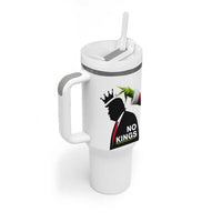 Funny Christmas No Kings in America Tumbler With Handle - Wonder Print Shop