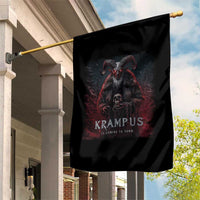 Krampus Is Coming To Town Garden Flag Gothic Dark Xmas Gift Horror Holiday - Wonder Print Shop