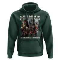 Krampus Is Coming To Town Hoodie Vintage Gothic Dark Xmas Gift Horror Holiday - Wonder Print Shop