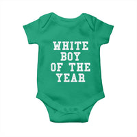 White Boy Of The Year Baby Onesie Funny Gift For Him - Wonder Print Shop