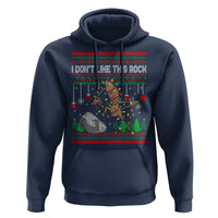 Christmas Marcus The Worm Meme Hoodie I Dont Like This Rock Brainrot Funny Ugly Xmas - Wonder Print Shop