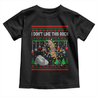Christmas Marcus The Worm Meme Toddler T Shirt I Dont Like This Rock Brainrot Funny Ugly Xmas - Wonder Print Shop