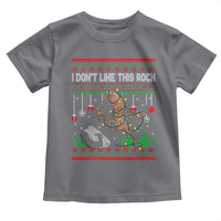 Christmas Marcus The Worm Meme Toddler T Shirt I Dont Like This Rock Brainrot Funny Ugly Xmas - Wonder Print Shop