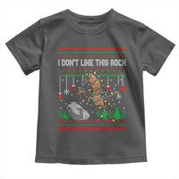 Christmas Marcus The Worm Meme Toddler T Shirt I Dont Like This Rock Brainrot Funny Ugly Xmas - Wonder Print Shop