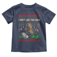 Christmas Marcus The Worm Meme Toddler T Shirt I Dont Like This Rock Brainrot Funny Ugly Xmas - Wonder Print Shop