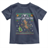 Marcus The Worm Christmas Meme Toddler T Shirt I Dont Like This Tree Brainrot Funny Ugly Xmas - Wonder Print Shop