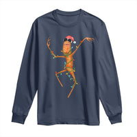 Marcus The Worm Christmas Long Sleeve Shirt Internet Weirdcore Brainrot Humor - Wonder Print Shop