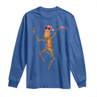 Marcus The Worm Christmas Long Sleeve Shirt Internet Weirdcore Brainrot Humor - Wonder Print Shop