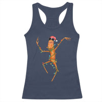 Marcus The Worm Christmas Racerback Tank Top Internet Weirdcore Brainrot Humor - Wonder Print Shop