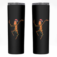Marcus The Worm Christmas Skinny Tumbler Internet Weirdcore Brainrot Humor - Wonder Print Shop
