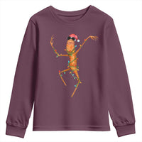 Marcus The Worm Christmas Youth Sweatshirt Internet Weirdcore Brainrot Humor - Wonder Print Shop