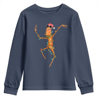 Marcus The Worm Christmas Youth Sweatshirt Internet Weirdcore Brainrot Humor - Wonder Print Shop