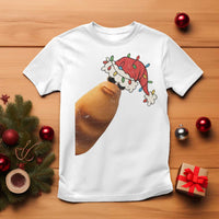 Marcus The Worm Christmas T Shirt Funny Internet Brainrot Meme - Wonder Print Shop