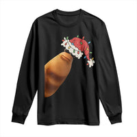 Marcus The Worm Christmas Long Sleeve Shirt Funny Internet Brainrot Meme - Wonder Print Shop