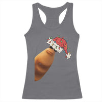 Marcus The Worm Christmas Racerback Tank Top Funny Internet Brainrot Meme - Wonder Print Shop