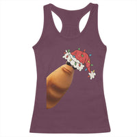 Marcus The Worm Christmas Racerback Tank Top Funny Internet Brainrot Meme - Wonder Print Shop