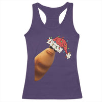 Marcus The Worm Christmas Racerback Tank Top Funny Internet Brainrot Meme - Wonder Print Shop