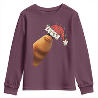 Marcus The Worm Christmas Youth Sweatshirt Funny Internet Brainrot Meme - Wonder Print Shop