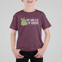 Christmas Marcus The Worm T Shirt For Kid Dont Honk At Me Im Sensitive Funny Brainrot Meme - Wonder Print Shop