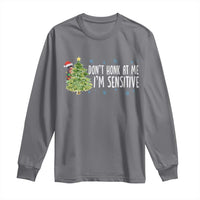 Christmas Marcus The Worm Long Sleeve Shirt Dont Honk At Me Im Sensitive Funny Brainrot Meme - Wonder Print Shop