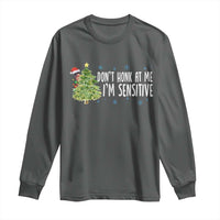 Christmas Marcus The Worm Long Sleeve Shirt Dont Honk At Me Im Sensitive Funny Brainrot Meme - Wonder Print Shop