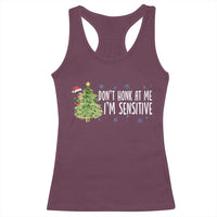 Christmas Marcus The Worm Racerback Tank Top Dont Honk At Me Im Sensitive Funny Brainrot Meme - Wonder Print Shop