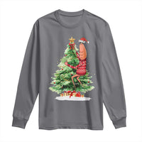 Marcus The Worm Christmas Long Sleeve Shirt Funny Brain Rot Meme - Wonder Print Shop