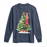 Marcus The Worm Christmas Long Sleeve Shirt Funny Brain Rot Meme - Wonder Print Shop