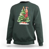 Marcus The Worm Christmas Sweatshirt Funny Brain Rot Meme - Wonder Print Shop
