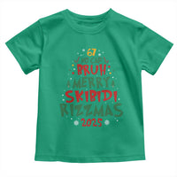 Funny Six Seven 67 Meme Christmas Tree Toddler T Shirt Funny 6 7 Bruh Gen Alpha Slang Viral Meme - Wonder Print Shop
