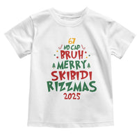 Funny Six Seven 67 Meme Christmas Tree Toddler T Shirt Funny 6 7 Bruh Gen Alpha Slang Viral Meme - Wonder Print Shop