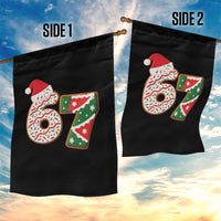 67 Christmas Garden Flag Funny Six Seven 6 7 Meme Pajamas Gen Alpha Slang - Wonder Print Shop