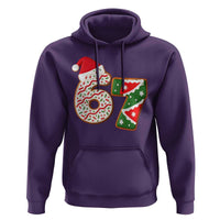 67 Christmas Hoodie Funny Six Seven 6 7 Meme Pajamas Gen Alpha Slang - Wonder Print Shop