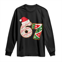 67 Christmas Long Sleeve Shirt Funny Six Seven 6 7 Meme Pajamas Gen Alpha Slang - Wonder Print Shop
