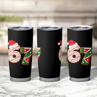 67 Christmas Tumbler Cup Funny Six Seven 6 7 Meme Pajamas Gen Alpha Slang - Wonder Print Shop