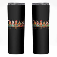 Funny Christmas Chicken Skinny Tumbler Funny Xmas Chickens Animals Farm Lover Gift - Wonder Print Shop