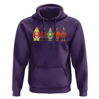 Сute Christmas Chickens Hoodie Funny Xmas Chickens Farm Animals Lover Gift - Wonder Print Shop