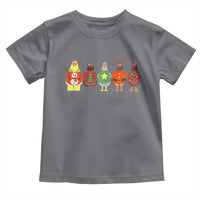 Сute Christmas Chickens Toddler T Shirt Funny Xmas Chickens Farm Animals Lover Gift - Wonder Print Shop