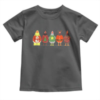 Сute Christmas Chickens Toddler T Shirt Funny Xmas Chickens Farm Animals Lover Gift - Wonder Print Shop