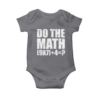 Do The Math 67 Meme Baby Onesie Funny Six Seven Meme Brainrot Math Teacher - Wonder Print Shop