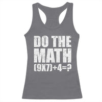 Do The Math 67 Meme Racerback Tank Top Funny Six Seven Meme Brainrot Math Teacher - Wonder Print Shop