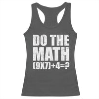 Do The Math 67 Meme Racerback Tank Top Funny Six Seven Meme Brainrot Math Teacher - Wonder Print Shop