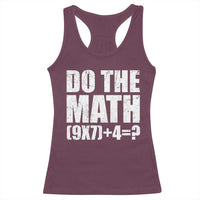 Do The Math 67 Meme Racerback Tank Top Funny Six Seven Meme Brainrot Math Teacher - Wonder Print Shop