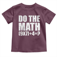 Do The Math 67 Meme Toddler T Shirt Funny Six Seven Meme Brainrot Math Teacher - Wonder Print Shop