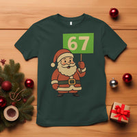 67 Christmas T Shirt Funny Six Seven Meme Brainrot Santa Claus Boys - Wonder Print Shop