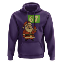 67 Christmas Hoodie Funny Six Seven Meme Brainrot Santa Claus Boys - Wonder Print Shop