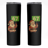 67 Christmas Skinny Tumbler Funny Six Seven Meme Brainrot Santa Claus Boys - Wonder Print Shop