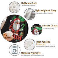 67 Teacher Christmas Throw Blanket Santa Six Seven Meme Math Equation Bruh - Wonder Print Shop