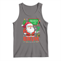 67 Teacher Christmas Tank Top Santa Six Seven Meme Math Equation Bruh - Wonder Print Shop
